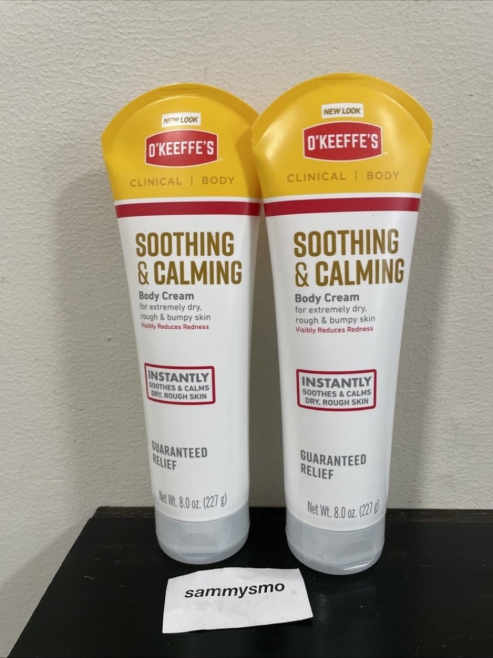O’Keeffe’s OKeeffes Clinical Soothing & Calming Body Cream 8 oz x2 Read Descript